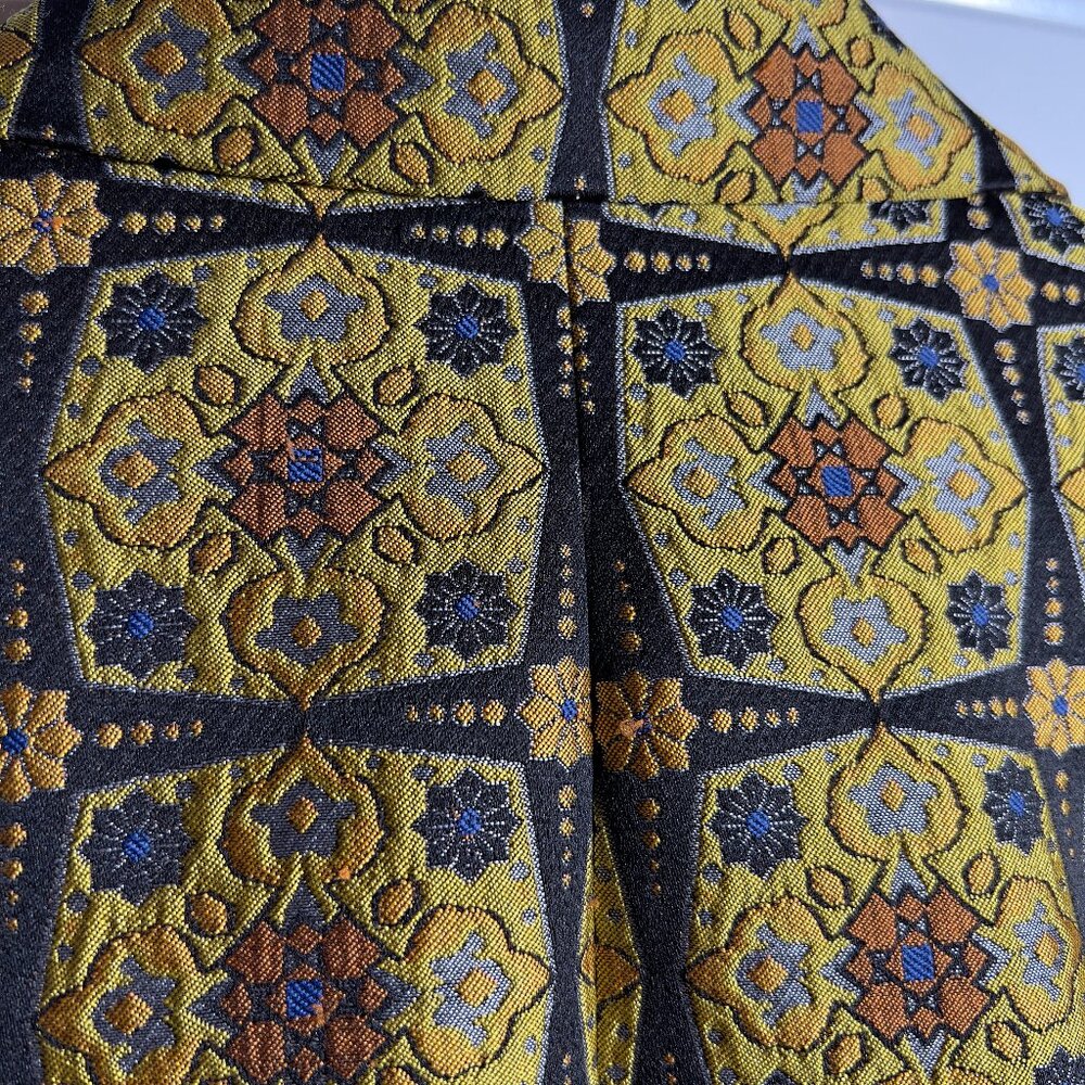 ASOS Brocade Double Breasted Jacket Men's 40R - Picture 3 of 8